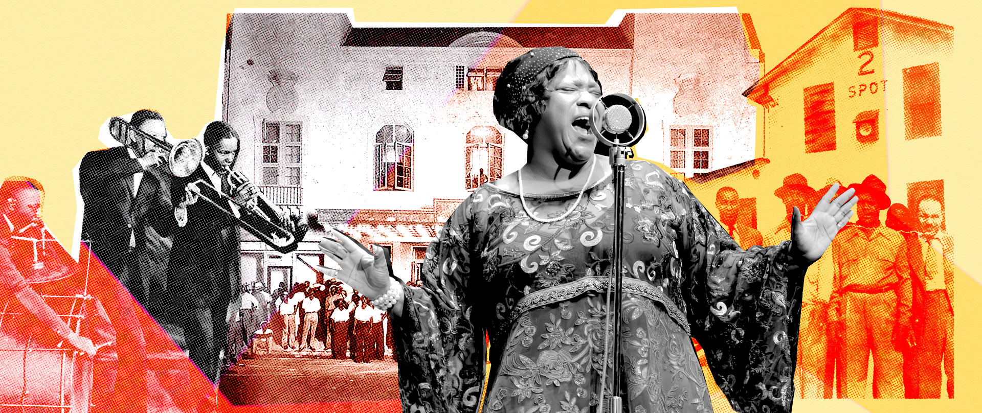 Still-Frame-6 Animation frame depicting Ma Rainey and other musicians